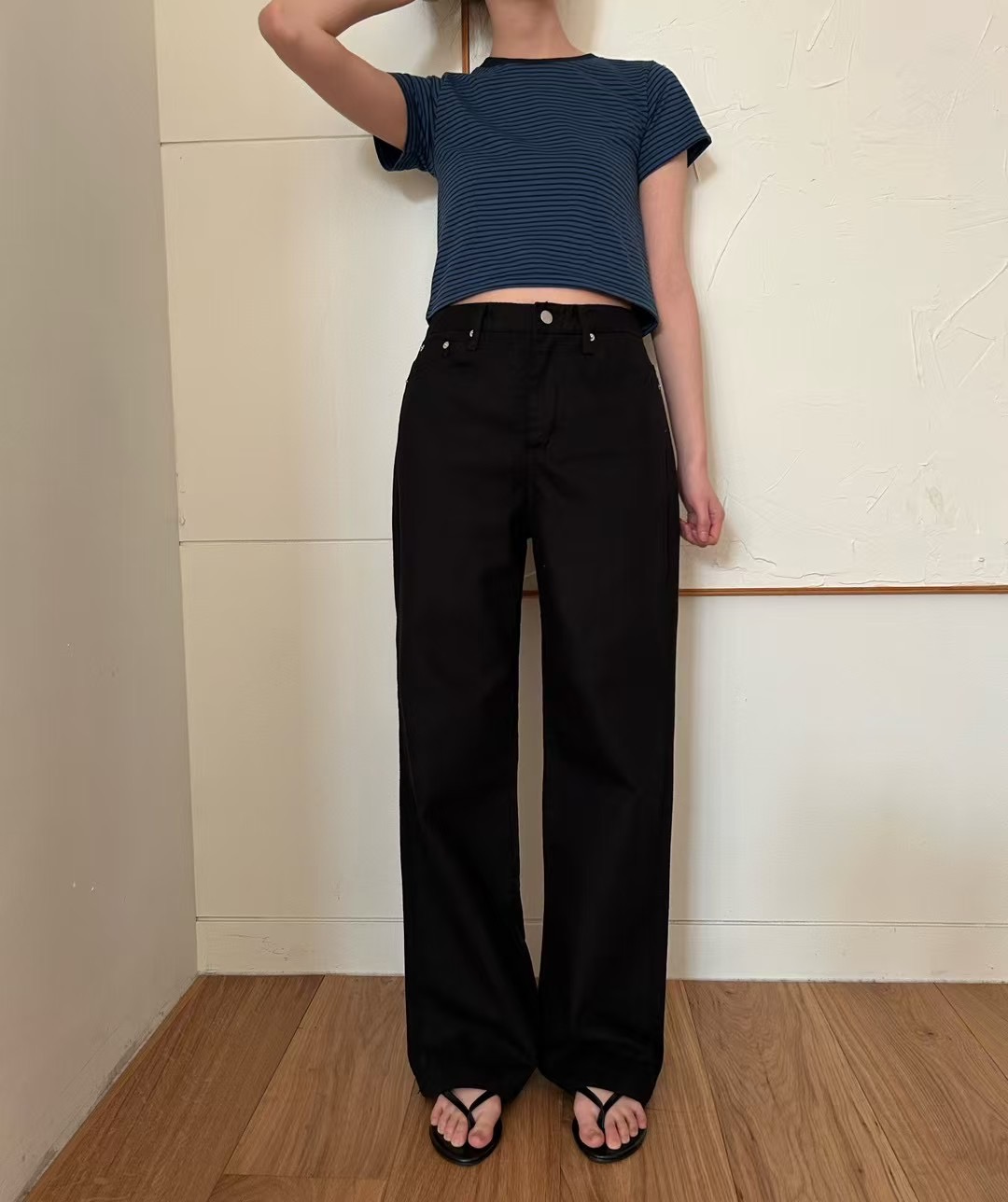 HEY BILLY韓國代購㊣女裝新品25春夏推薦真品人氣休閑牛仔褲HEY BILLY牛仔褲