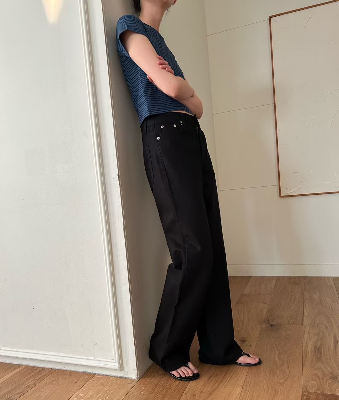 HEY BILLY韓國代購㊣女裝新品25春夏推薦真品人氣休閑牛仔褲HEY BILLY牛仔褲