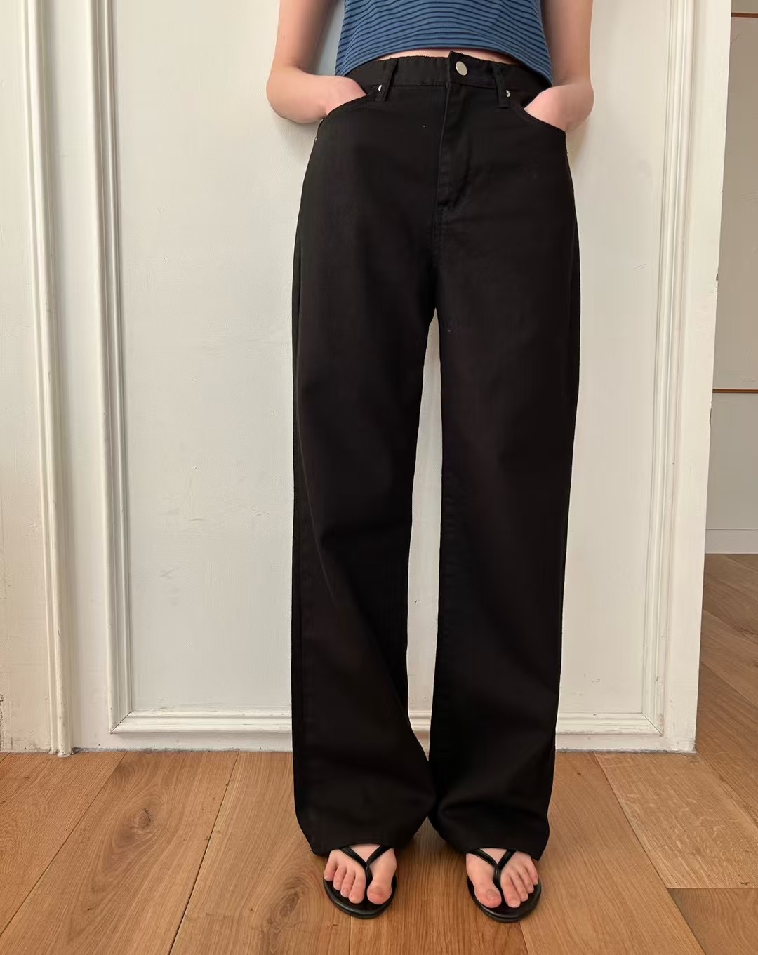 HEY BILLY韓國代購㊣女裝新品25春夏推薦真品人氣休閑牛仔褲HEY BILLY牛仔褲