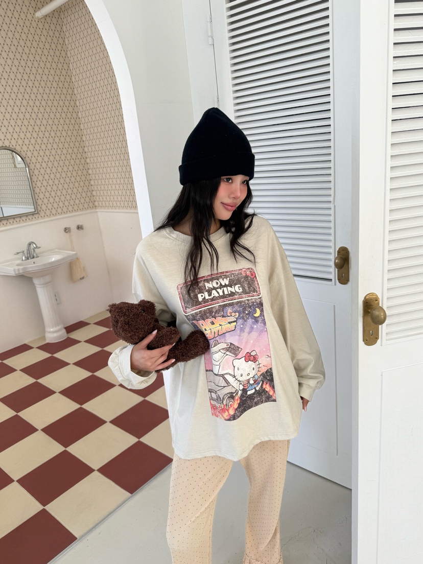 MAISONDEGLORY東大門㊣直郵女裝新款真品人氣休閑職業長袖T恤MAISON DE GLORY長袖T恤