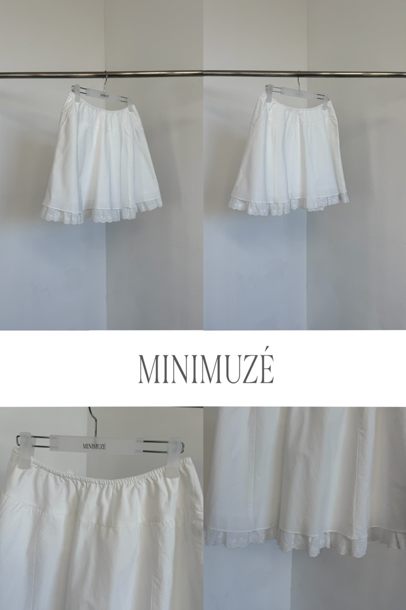 MINIMUZE東大門㊣代購女裝新品25春夏人氣推薦休閑時尚短裙MINIMUZE短裙