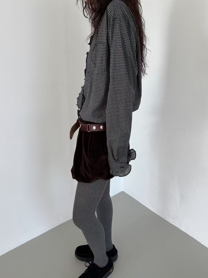 MINIMUZE韓國代購㊣女裝新品真品推薦25春夏休閑襯衫蕾絲衫MINIMUZE襯衫/蕾絲衫