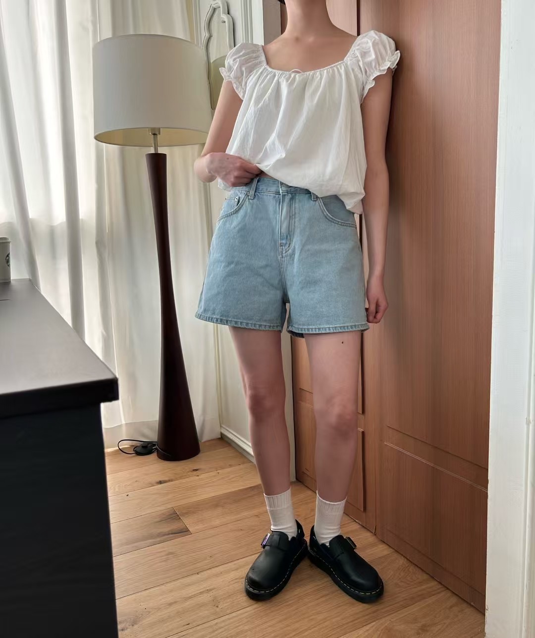 HEY BILLY東大門㊣代購女裝新款真品人氣職業時尚休閑短褲HEY BILLY短褲