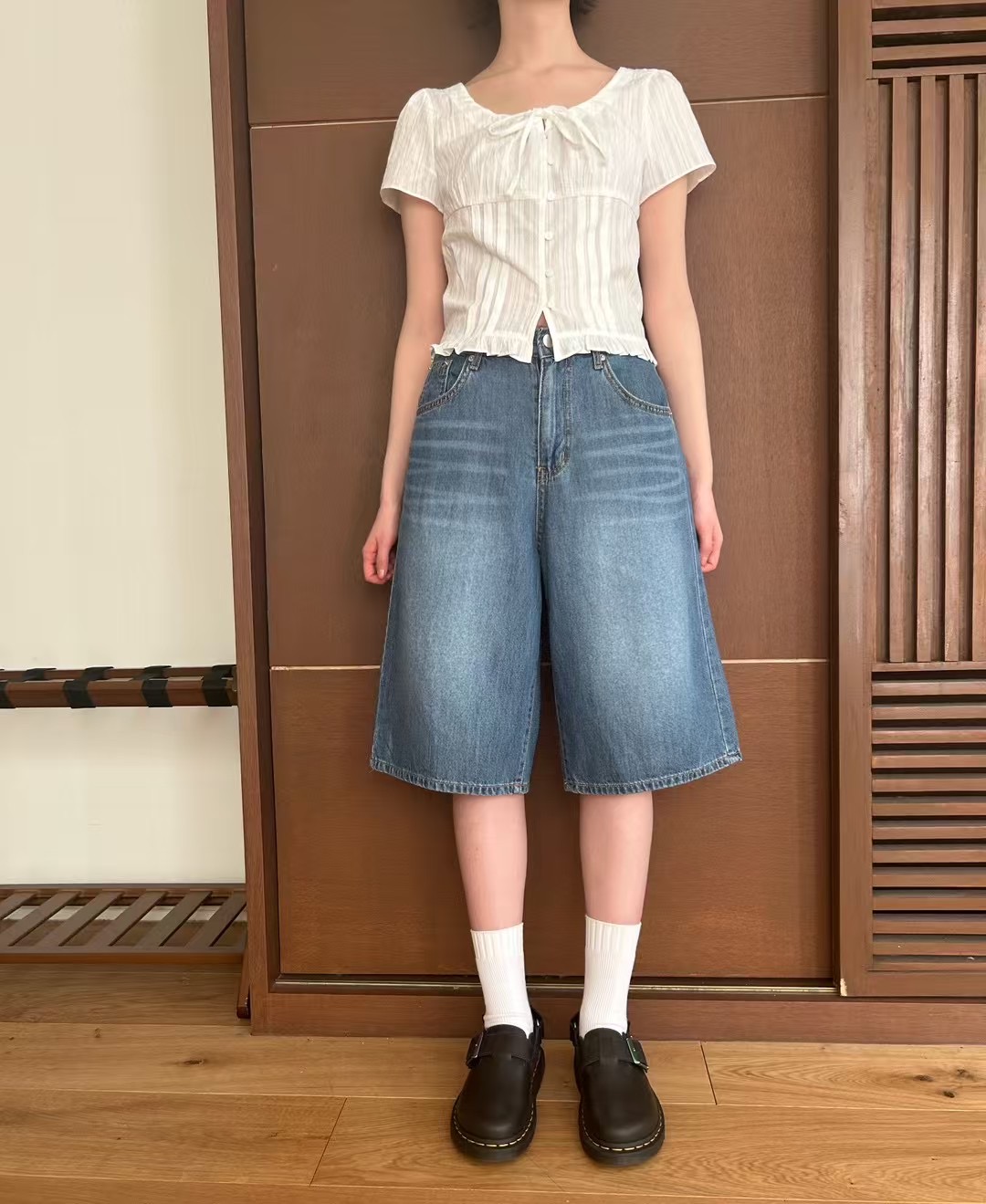 HEY BILLY東大門㊣直郵女士新品真品職業休閑人氣推薦短褲HEY BILLY短褲圖色1