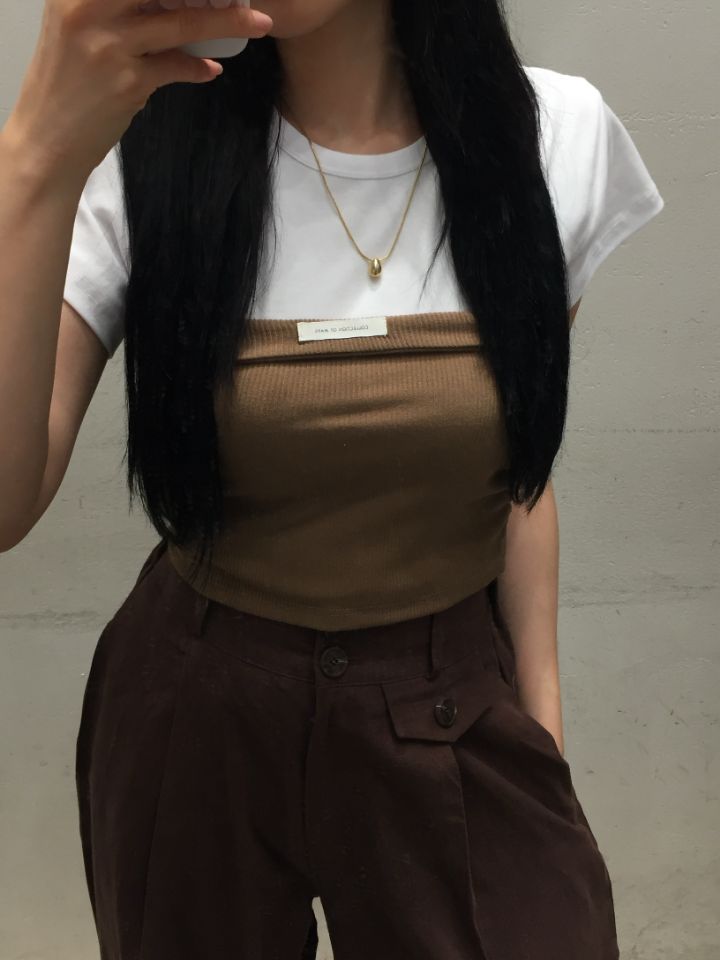 mars東大門㊣代購女士新款真品熱賣吊帶背心不含內搭雙面緊身mars吊帶/背心