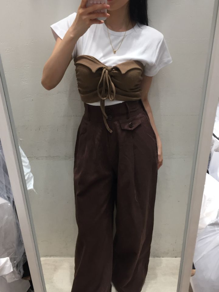 mars東大門㊣代購女士新款真品熱賣吊帶背心不含內搭雙面緊身mars吊帶/背心