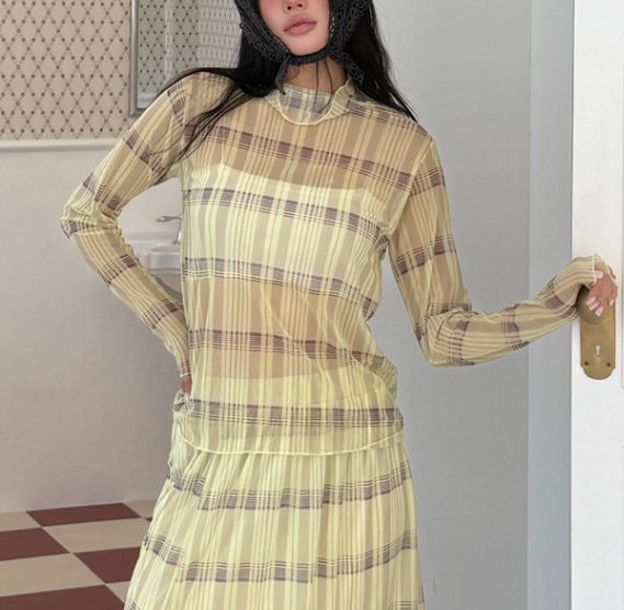 MAISONDEGLORY韓國直郵㊣女裝新款時尚休閑真品人氣推薦T恤MAISON DE GLORYT恤圖色3