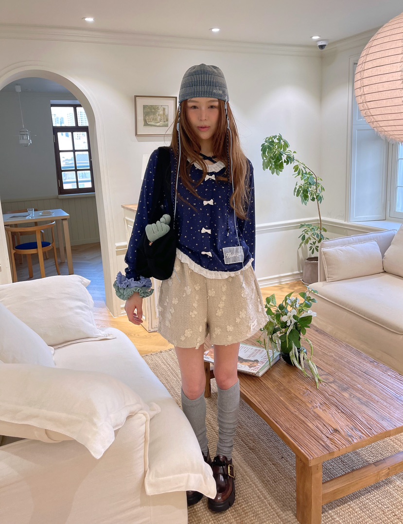 BOUTIQUE-L東大門㊣代購女士新款推薦休閑職業人氣長袖T恤BOUTIQUE-L長袖T恤