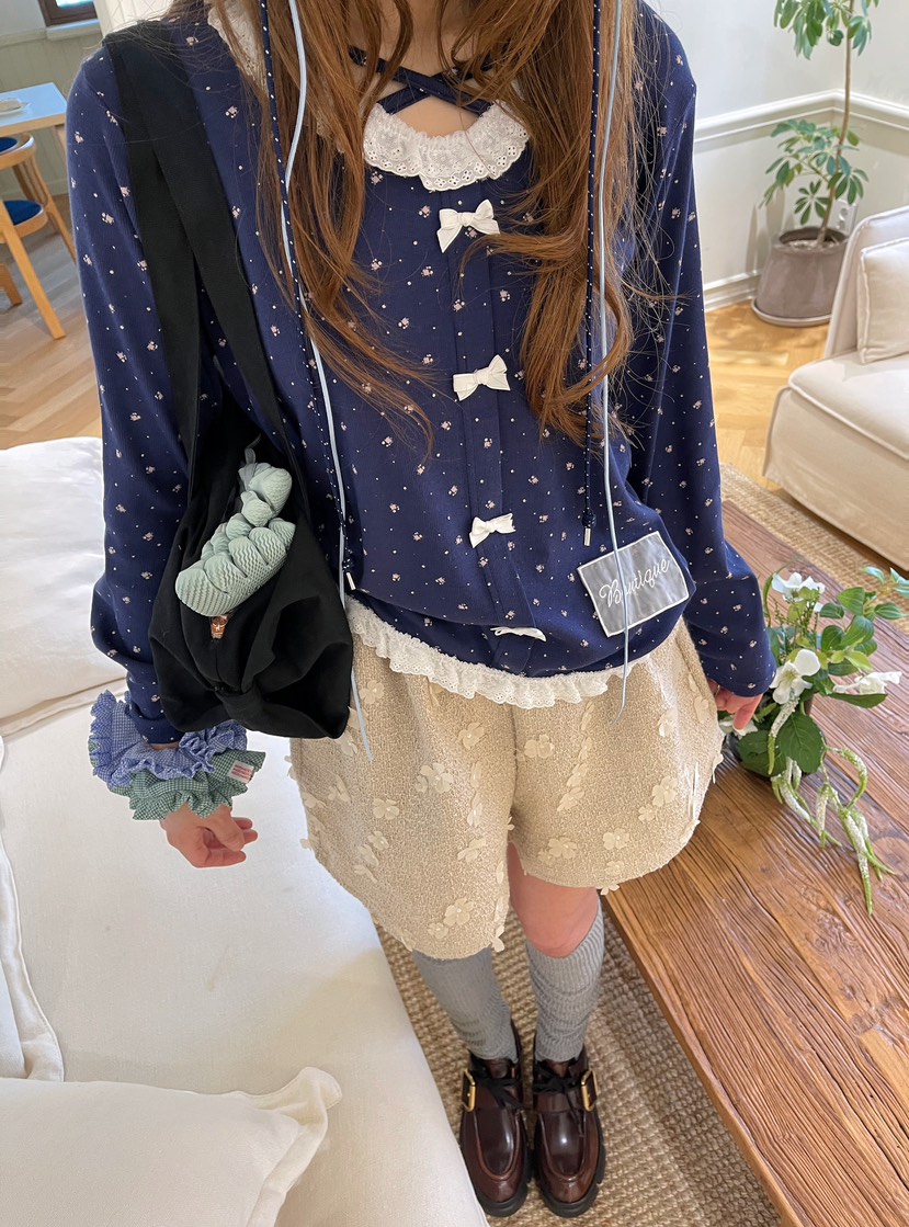 BOUTIQUE-L東大門㊣代購女士新款推薦休閑職業人氣長袖T恤BOUTIQUE-L長袖T恤圖色2