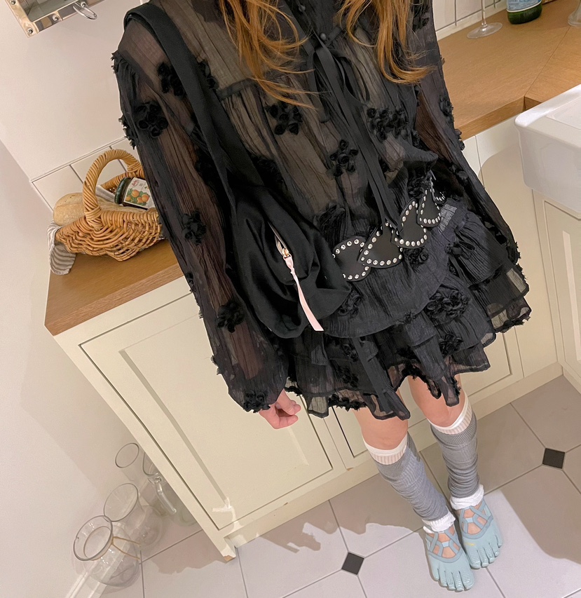 BOUTIQUE-L東大門㊣實拍女士新款時尚25春夏休閑襯衫蕾絲衫BOUTIQUE-L襯衫/蕾絲衫
