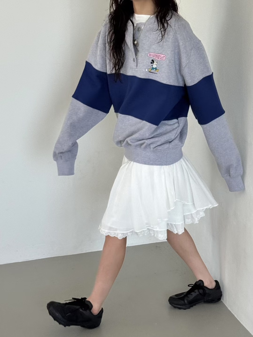 MINIMUZE東大門㊣代購女裝新品推薦真品時尚25春夏人氣衛衣MINIMUZE衛衣