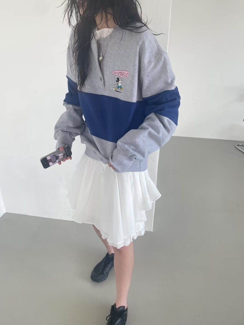 MINIMUZE東大門㊣代購女裝新品推薦真品時尚25春夏人氣衛衣MINIMUZE衛衣