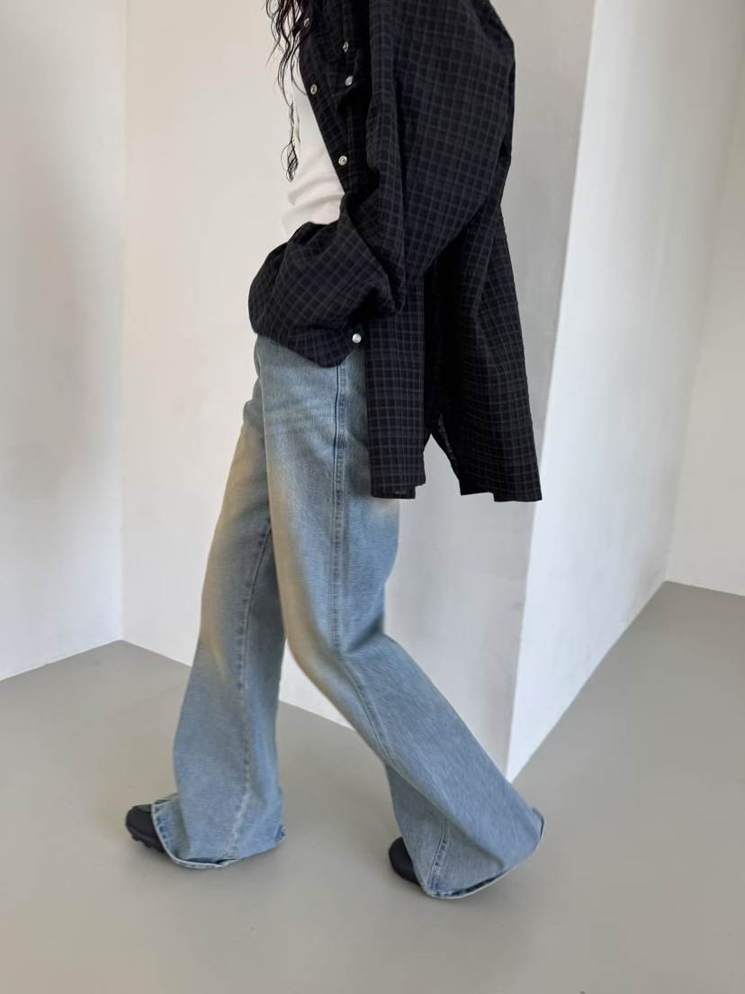 MINIMUZE韓國代購㊣女士新品25春夏人氣時尚推薦真品牛仔褲MINIMUZE牛仔褲