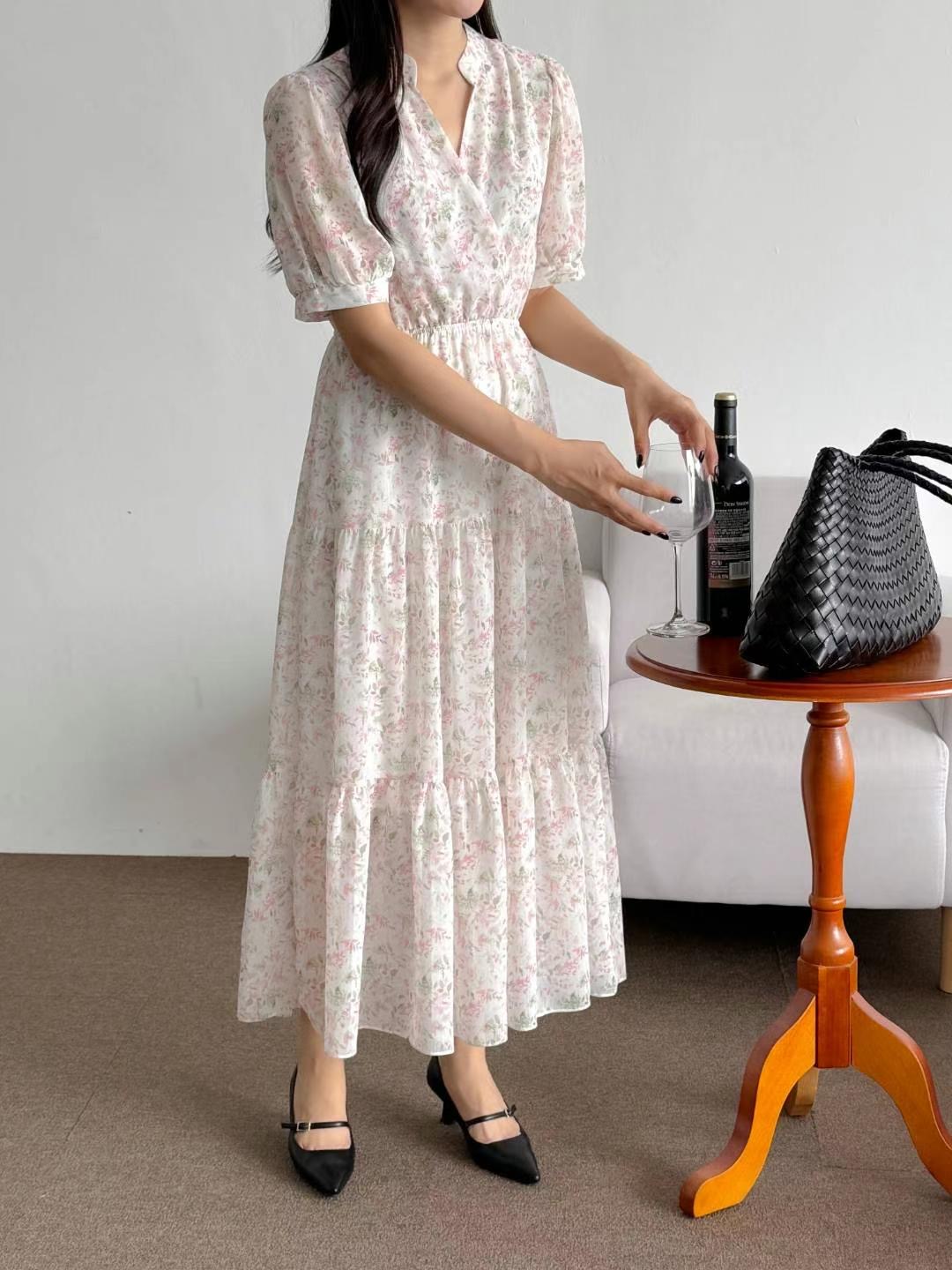 THE ORA韓國代購㊣女士新品真品人氣休閑25春夏職業連衣裙THE ORA連衣裙圖色3