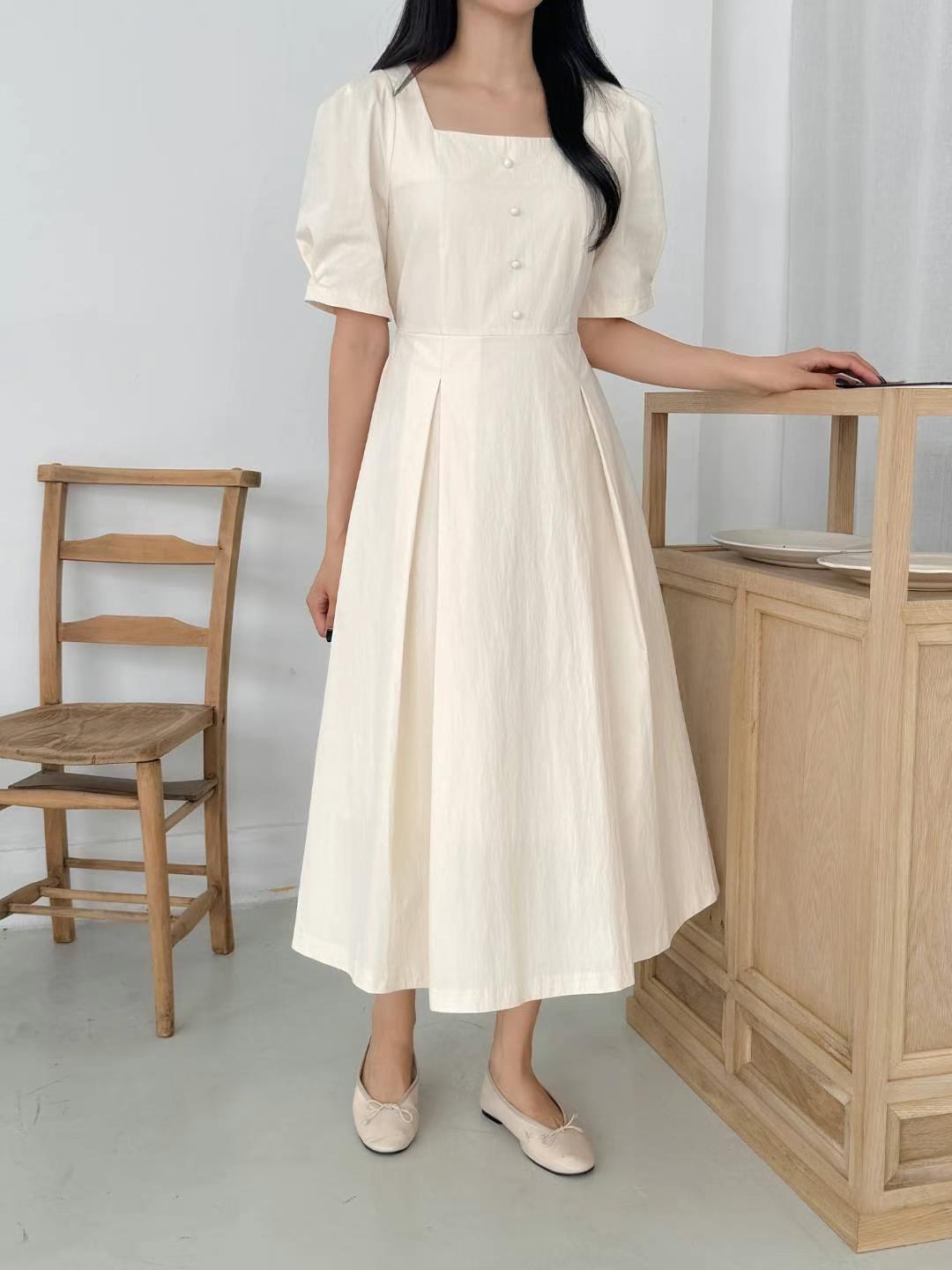 THE ORA東大門㊣直郵女裝新款時尚職業真品25春夏人氣連衣裙THE ORA連衣裙圖色1