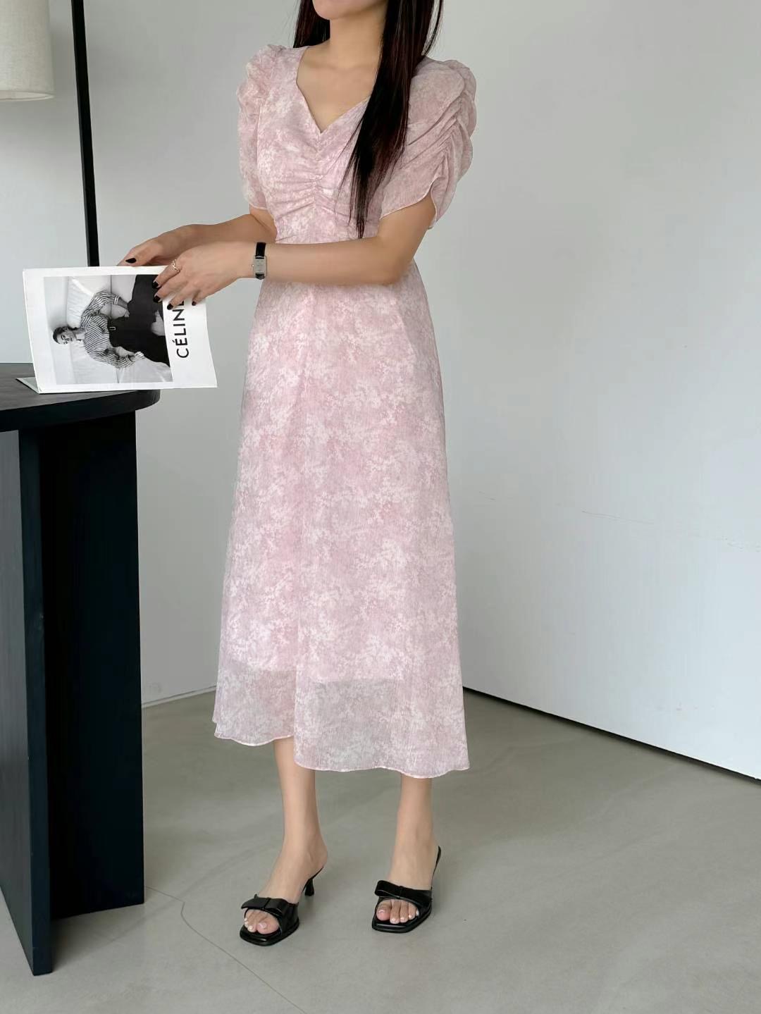 THE ORA韓國代購㊣女裝新品休閑職業推薦真品人氣熱賣連衣裙THE ORA連衣裙圖色1