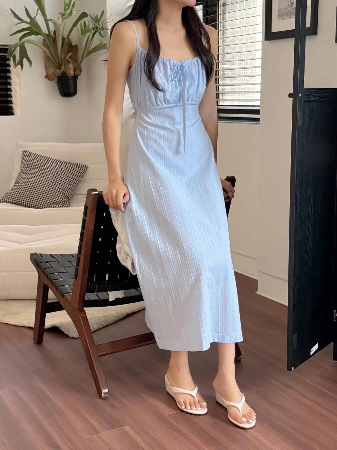 THE ORA東大門㊣實拍女士新品時尚休閑人氣熱賣25春夏連衣裙THE ORA連衣裙圖色2