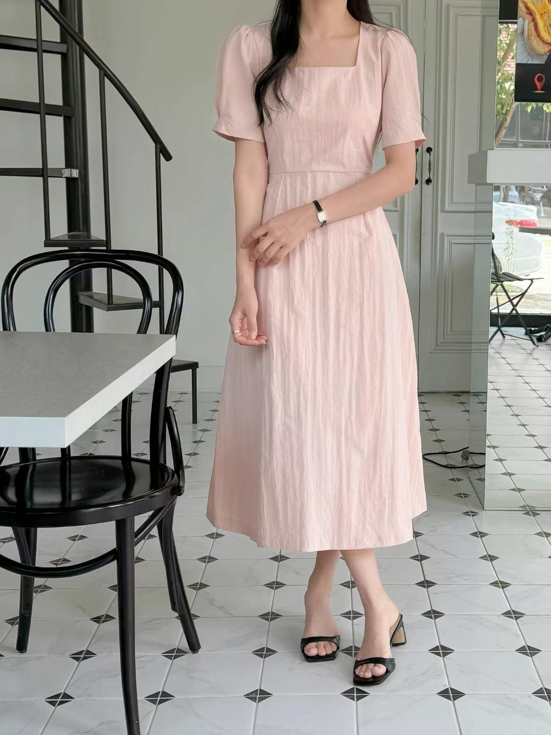 THE ORA東大門㊣代購女裝新品時尚真品25春夏人氣熱賣連衣裙THE ORA連衣裙圖色2