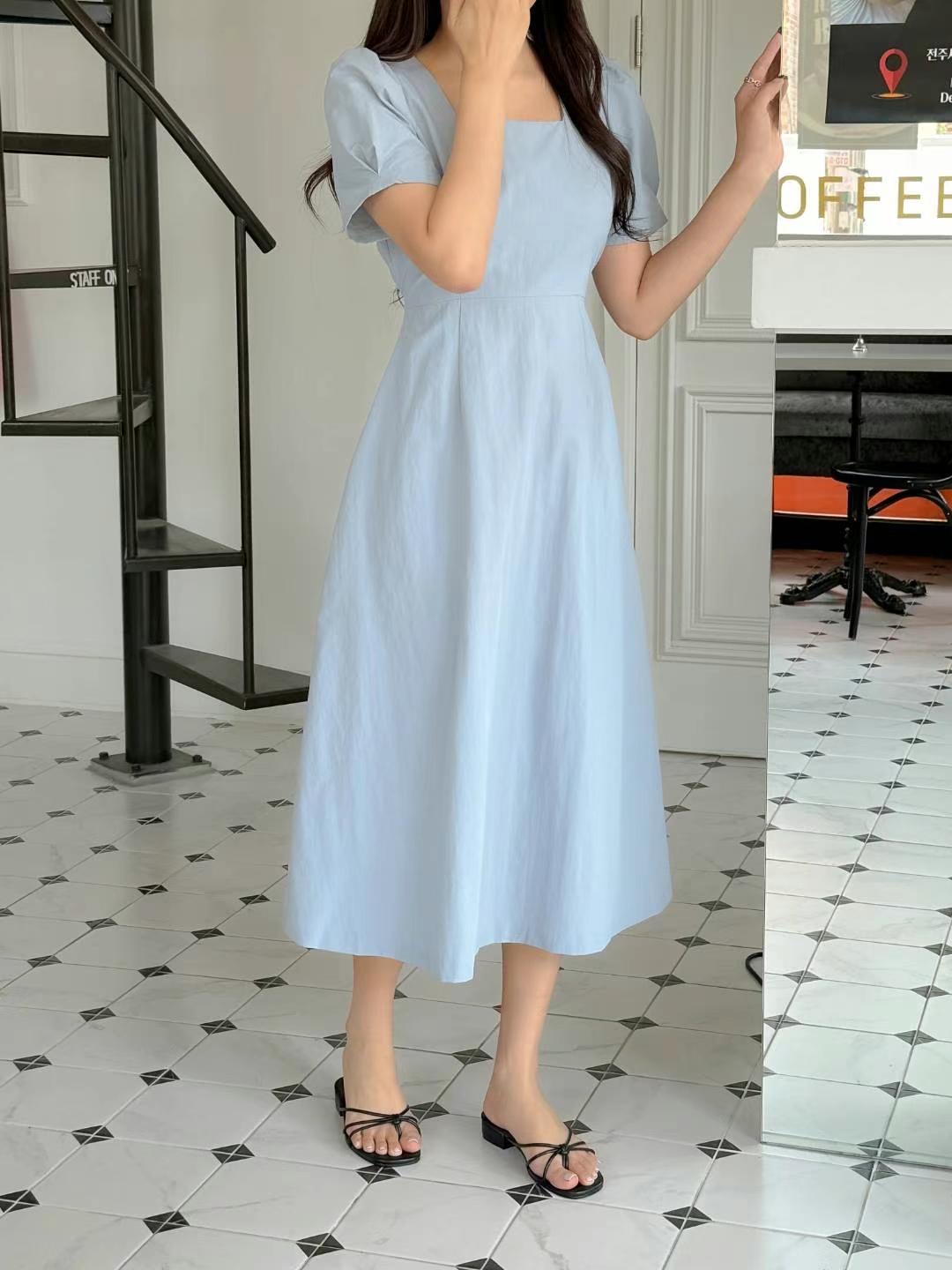 THE ORA東大門㊣代購女裝新品時尚真品25春夏人氣熱賣連衣裙THE ORA連衣裙圖色3