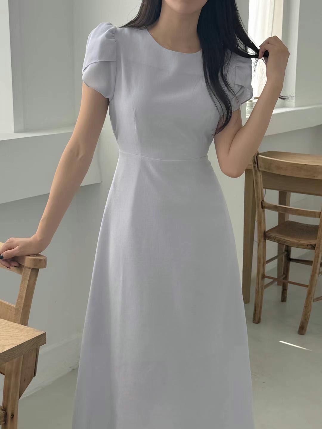 THE ORA韓國代購㊣女士新品25春夏推薦時尚真品熱賣連衣裙THE ORA連衣裙