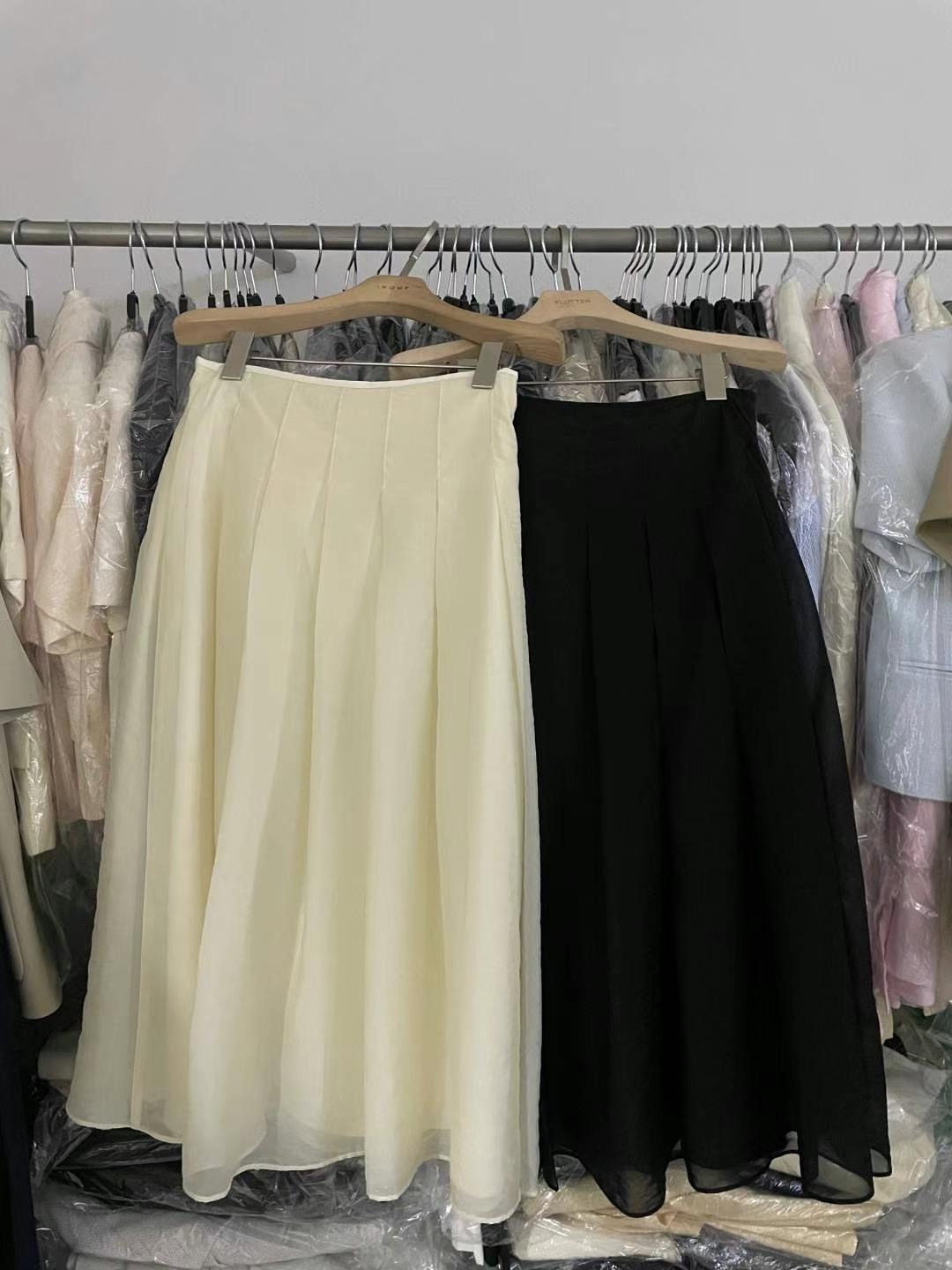 INOUF韓國代購㊣女裝新品時尚25春夏職業休閑熱賣推薦人氣長裙INOUF/FLUTTER長裙