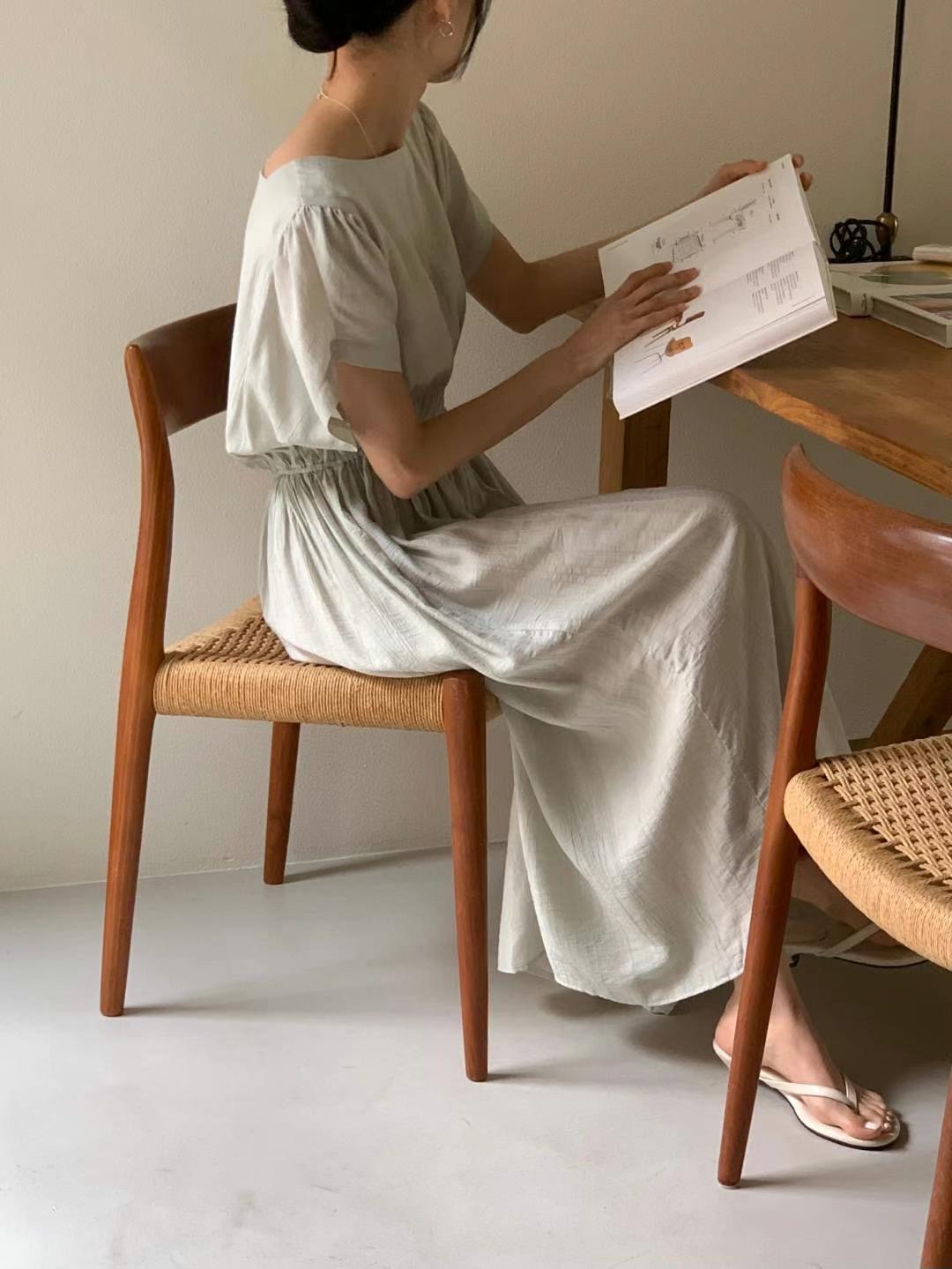 INOUF東大門㊣直郵女裝新款真品休閑時尚25春夏人氣推薦連衣裙INOUF/FLUTTER連衣裙圖色2