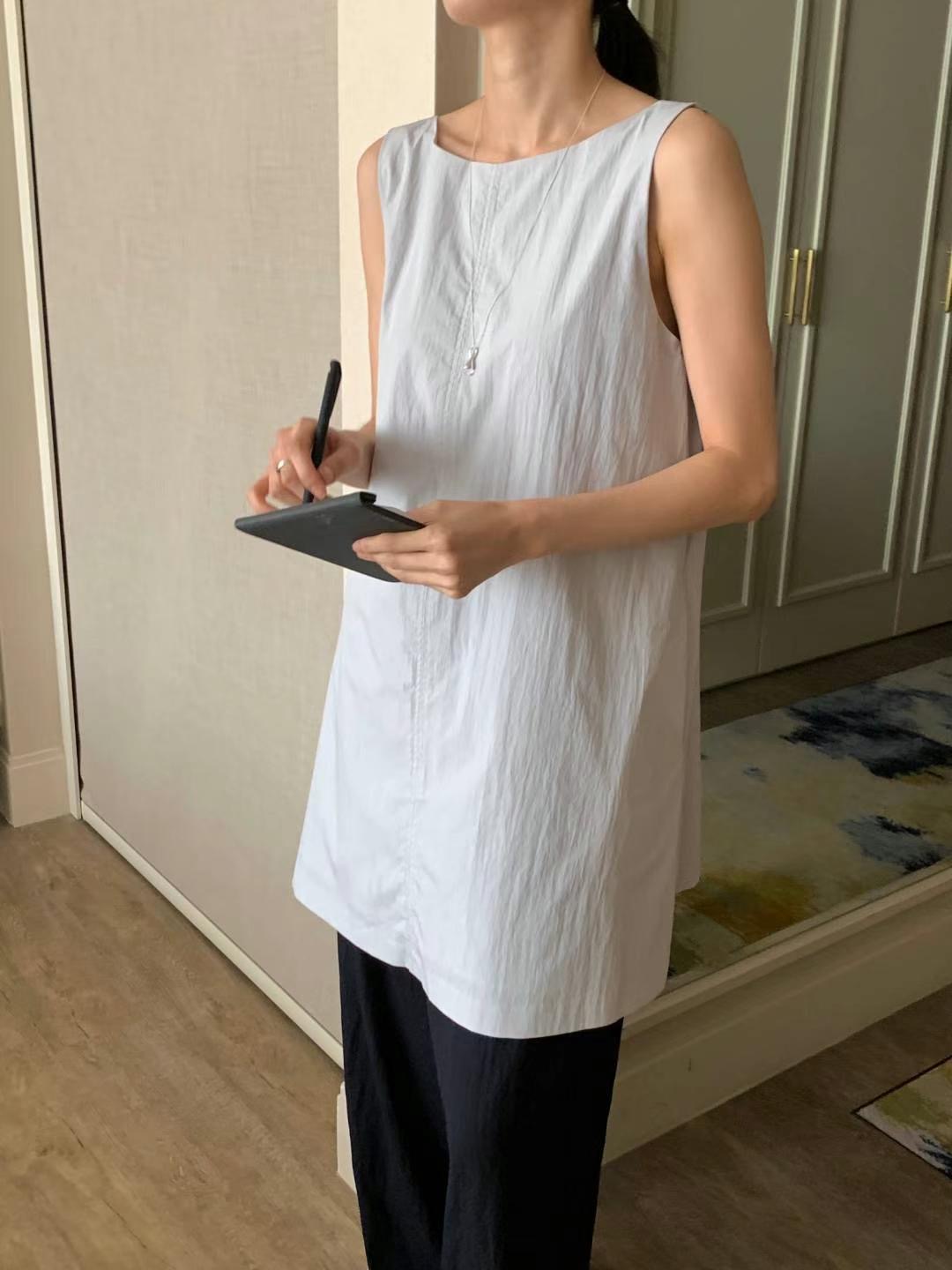 INOUF東大門㊣直郵女裝新款職業推薦人氣休閑25春夏真品連衣裙INOUF/FLUTTER連衣裙圖色2