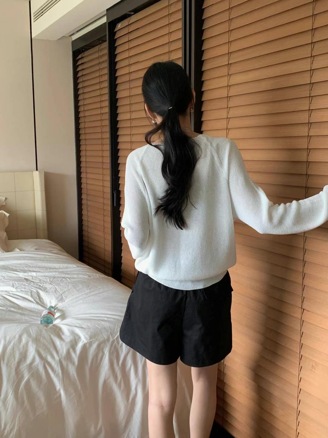 INOUF東大門㊣代購女士新款25春夏人氣熱賣時尚推薦職業短褲INOUF/FLUTTER短褲