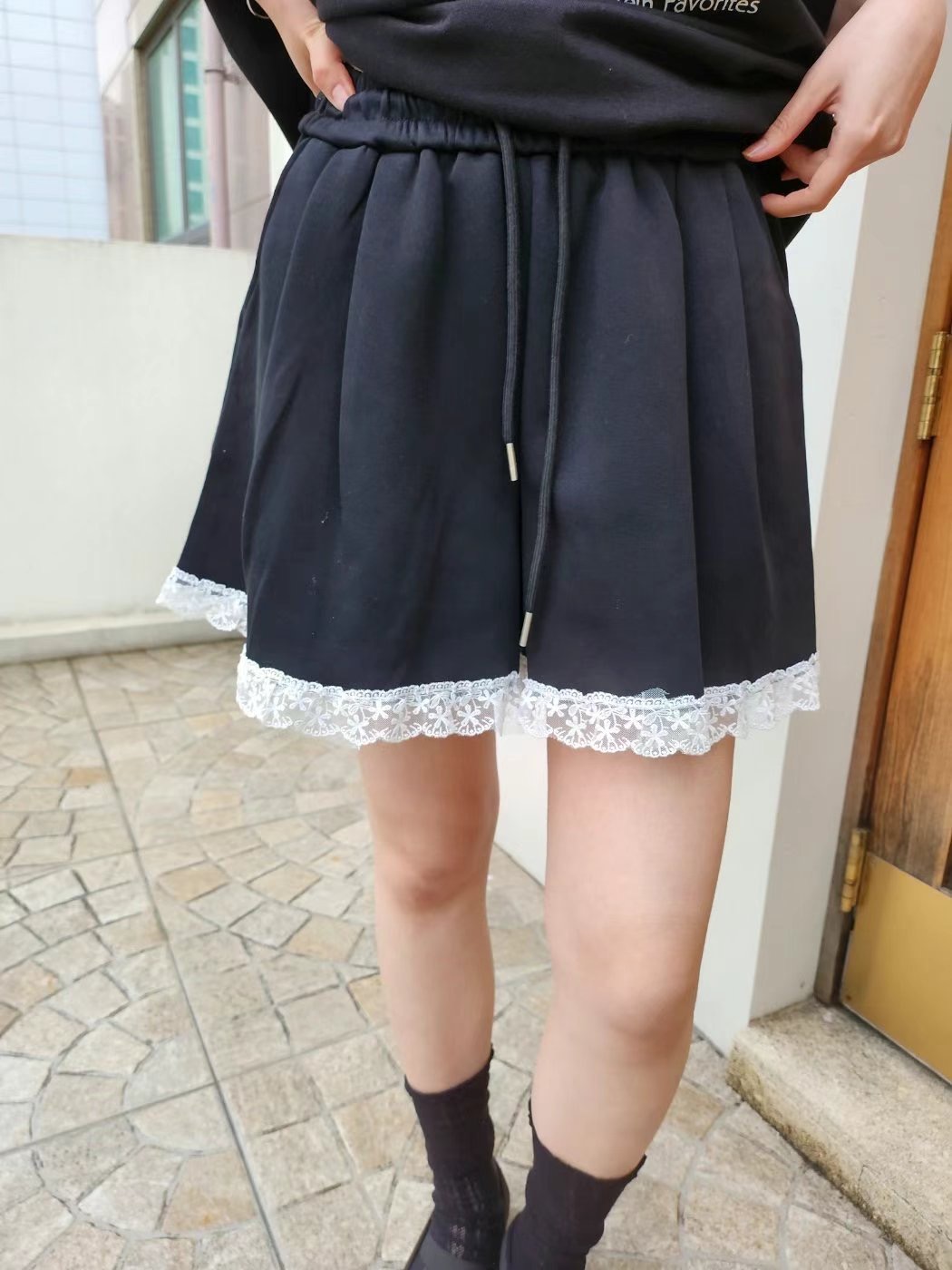 LAYERING東大門㊣代購女士新品職業休閑時尚熱賣25春夏短褲LAYERING短褲圖色2