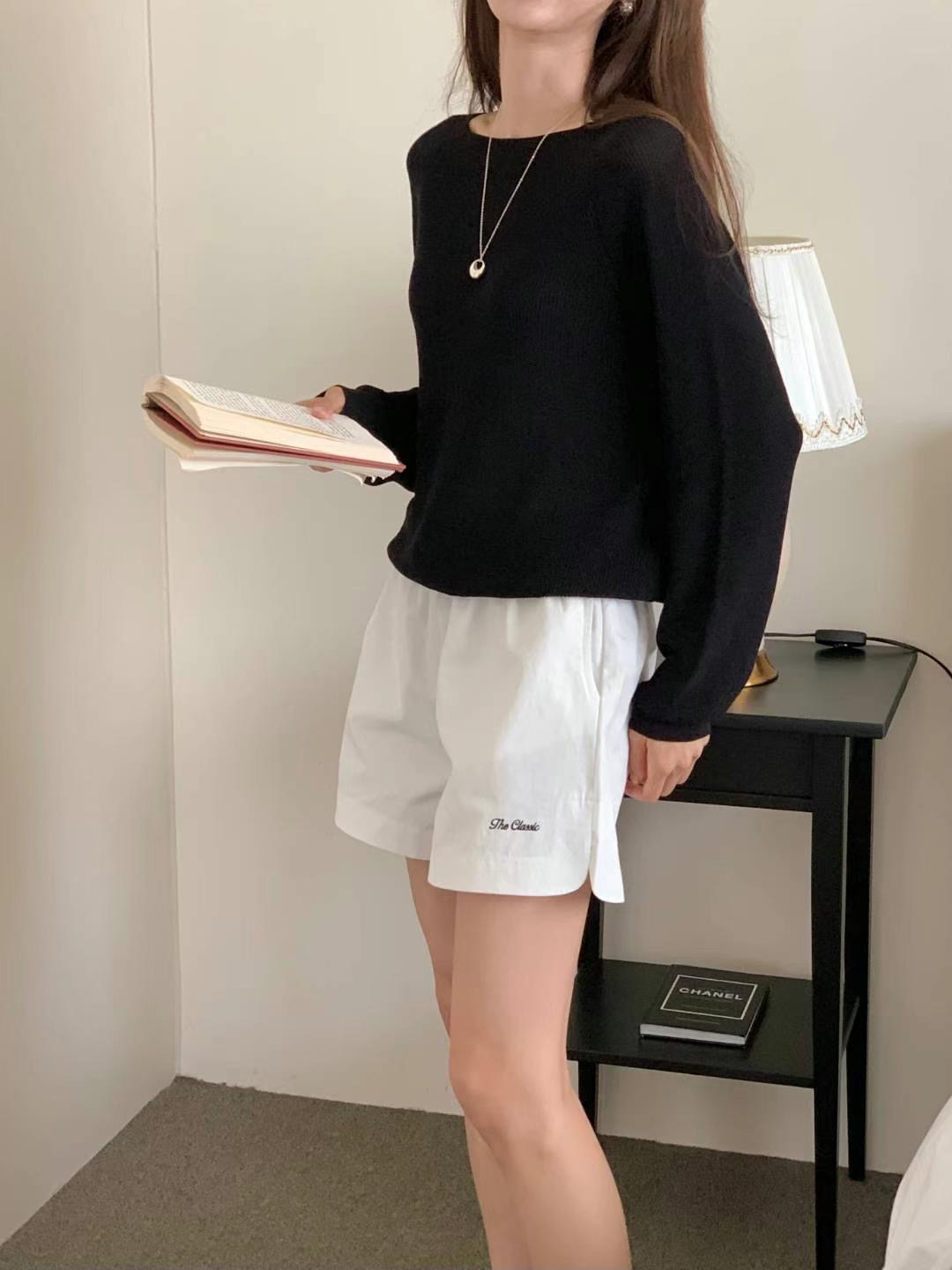 INOUF東大門㊣直郵女士新品休閑推薦真品時尚熱賣職業針織衫INOUF/FLUTTER針織衫