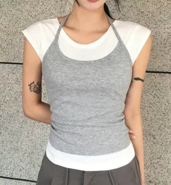 HAVE韓國直郵㊣女士新款25春夏推薦時尚人氣職業休閑吊帶背心HAVE吊帶/背心