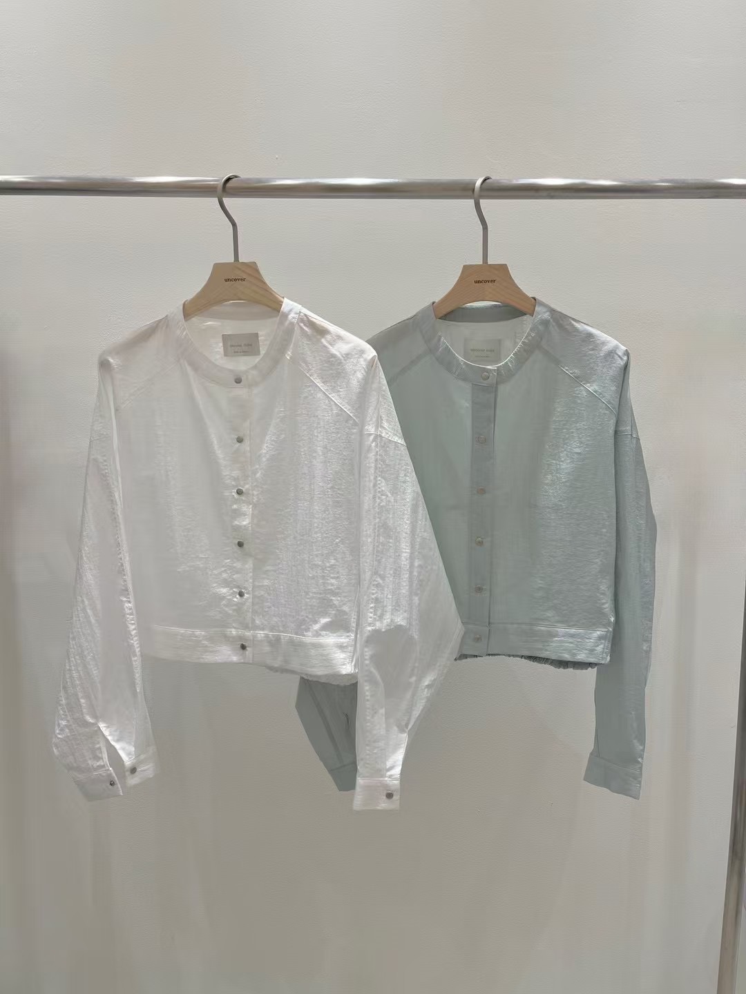UNCOVER CUBE韓國代購㊣女士新品休閑人氣職業真品25春夏夾克LALAGIRL夾克