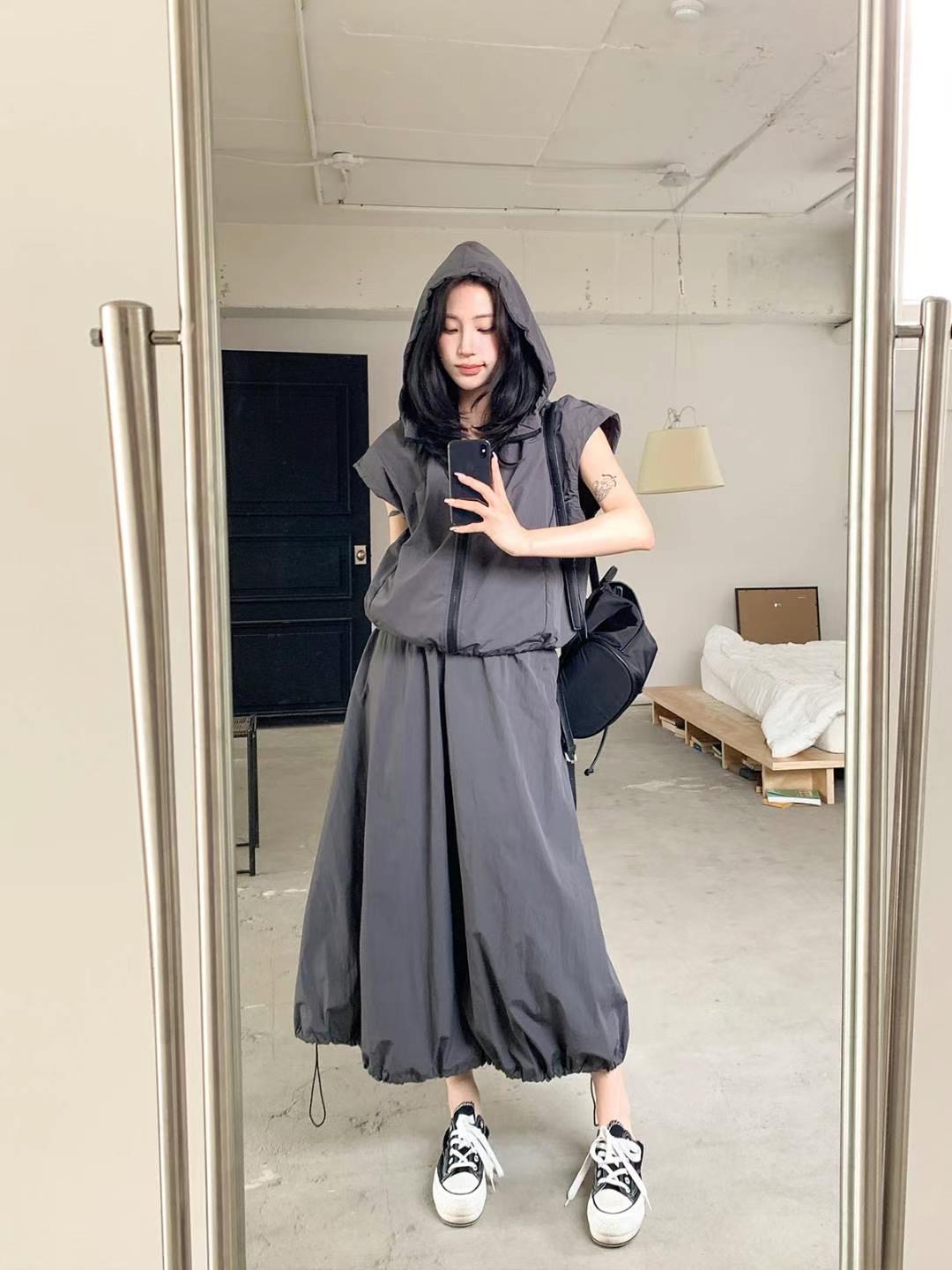 DKS08東大門㊣實拍女士新款時尚職業25春夏休閑人氣推薦套裝DKS08套裝