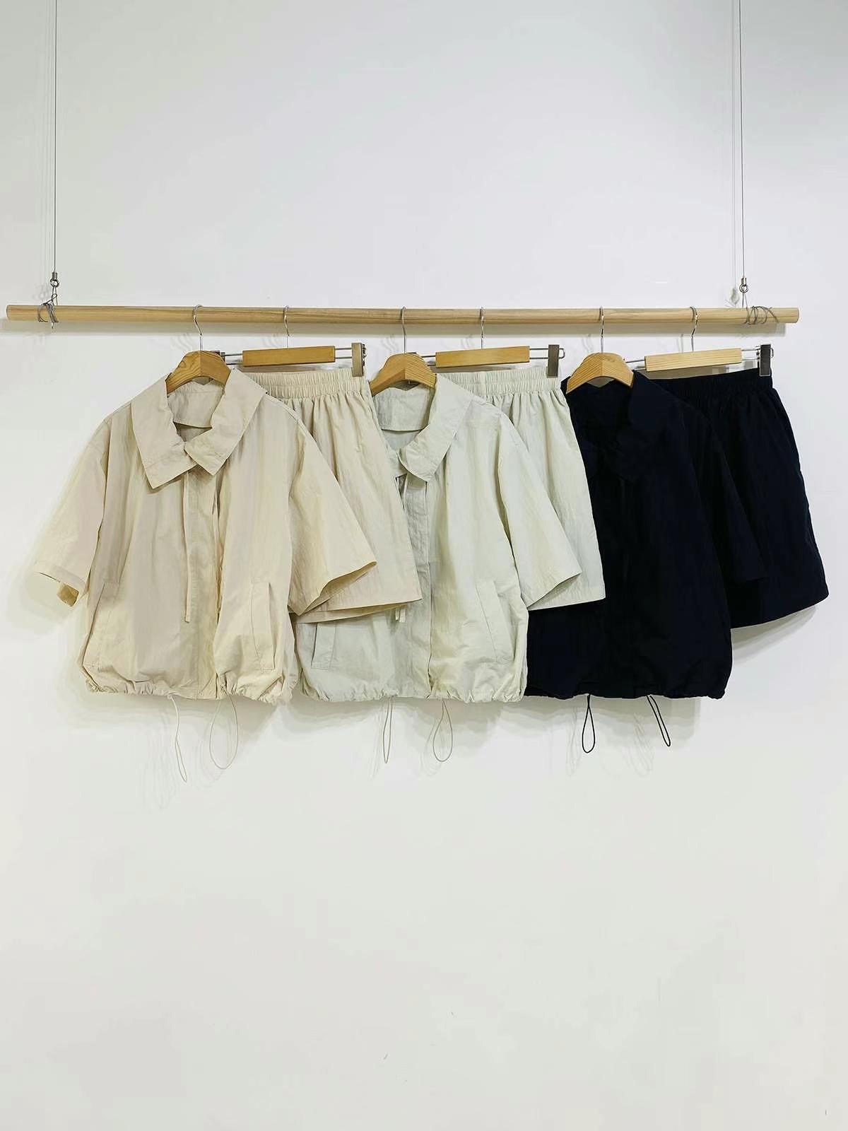 DKS08東大門㊣直郵女裝新品真品熱賣時尚休閑25春夏人氣套裝DKS08套裝圖色2左二色