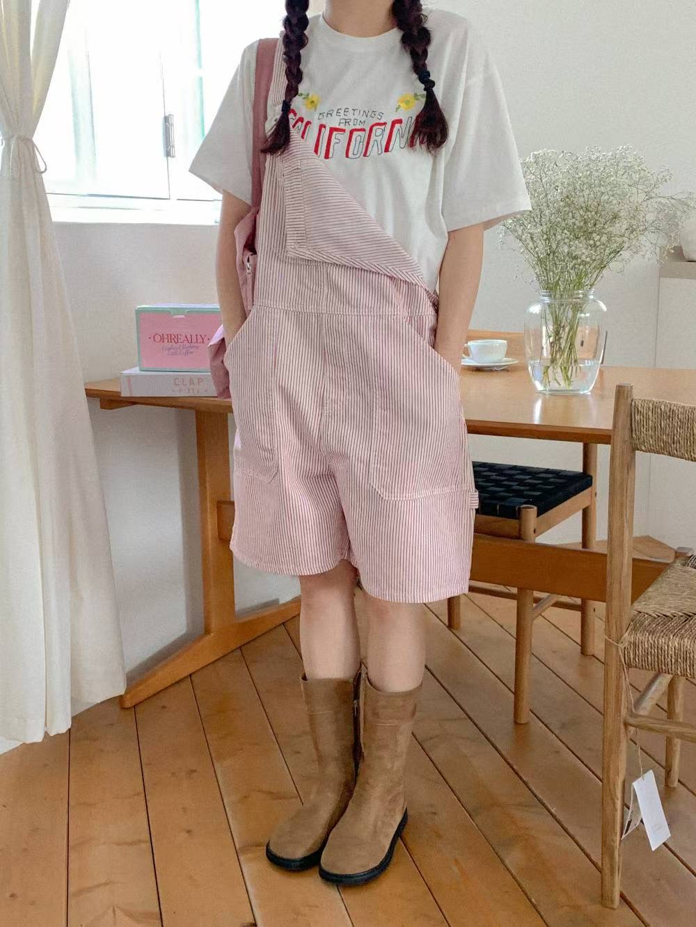 SALT.B韓國代購㊣女裝新款25春夏真品職業推薦熱賣T恤刺繡SALT.BT恤