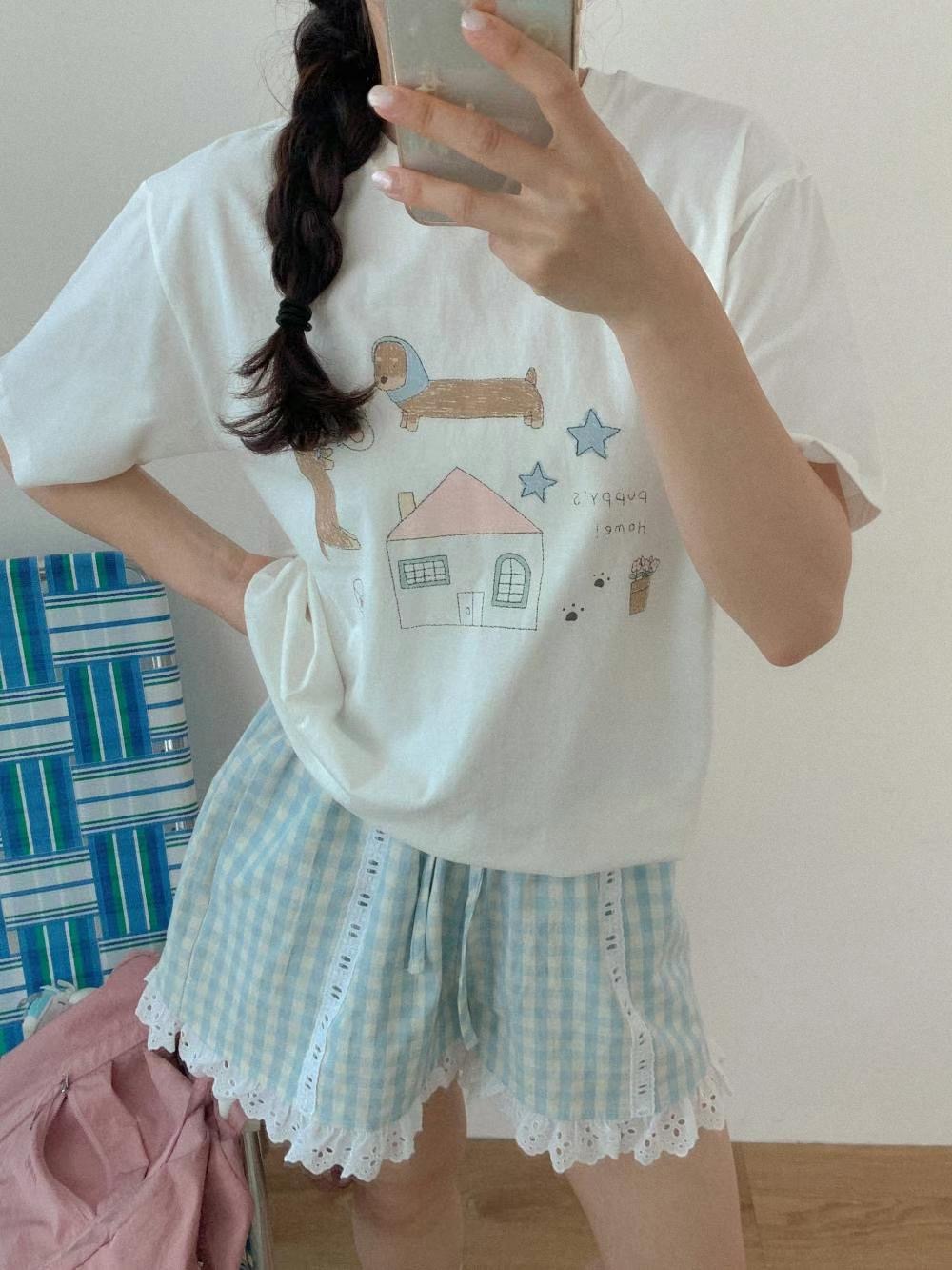 SALT.B韓國直郵㊣女士新品休閑25春夏熱賣人氣推薦時尚T恤SALT.BT恤