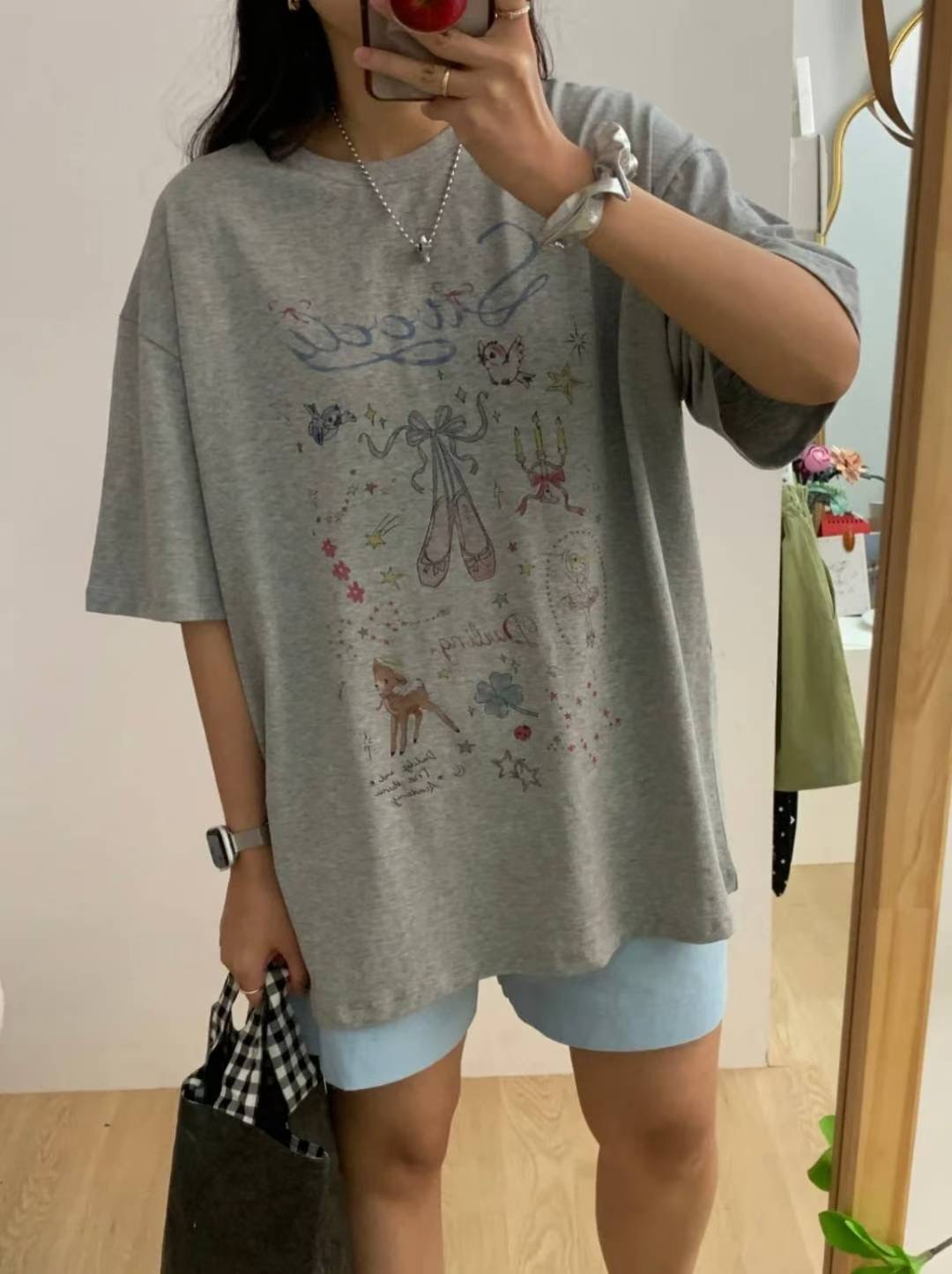 SALT.B韓國代購㊣女士新品人氣真品休閑熱賣職業25春夏T恤SALT.BT恤
