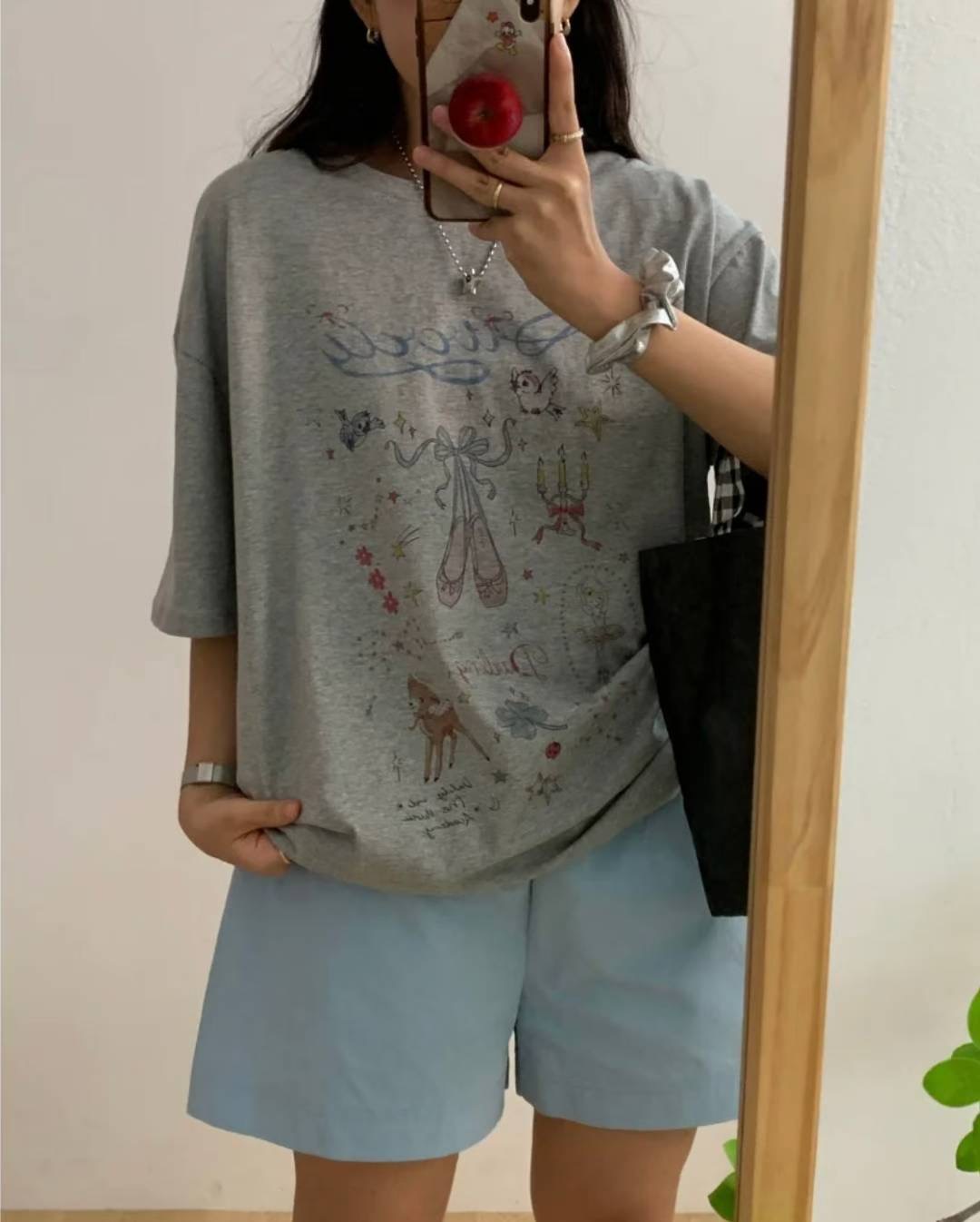 SALT.B韓國代購㊣女士新品人氣真品休閑熱賣職業25春夏T恤SALT.BT恤