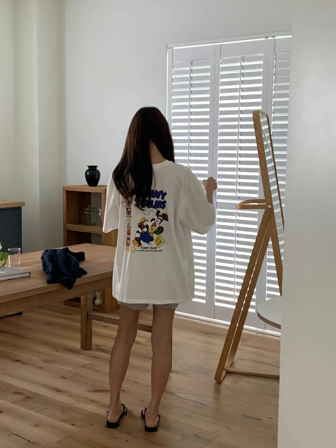 SALT.B韓國代購㊣女裝新款休閑推薦25春夏時尚人氣熱賣T恤SALT.BT恤