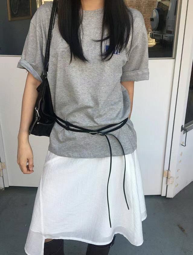 SALT.B韓國代購㊣女士新品真品休閑25春夏人氣熱賣推薦T恤SALT.BT恤圖色2