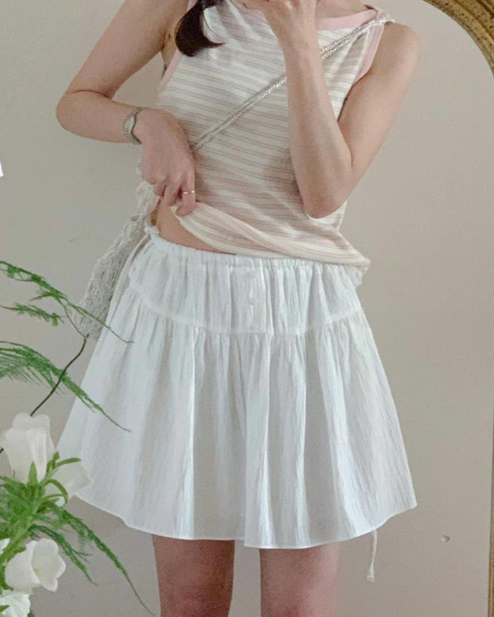 SALT.B韓國代購㊣女裝新款時尚25春夏推薦休閑人氣真品短裙SALT.B短裙圖色3