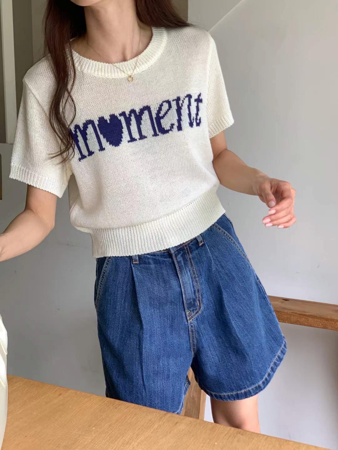 SALT.B韓國代購㊣女裝新品人氣時尚25春夏職業熱賣推薦針織衫SALT.B針織衫圖色1