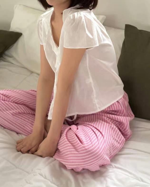 SALT.B東大門㊣代購女裝新品職業人氣真品25春夏襯衫蕾絲衫SALT.B襯衫/蕾絲衫