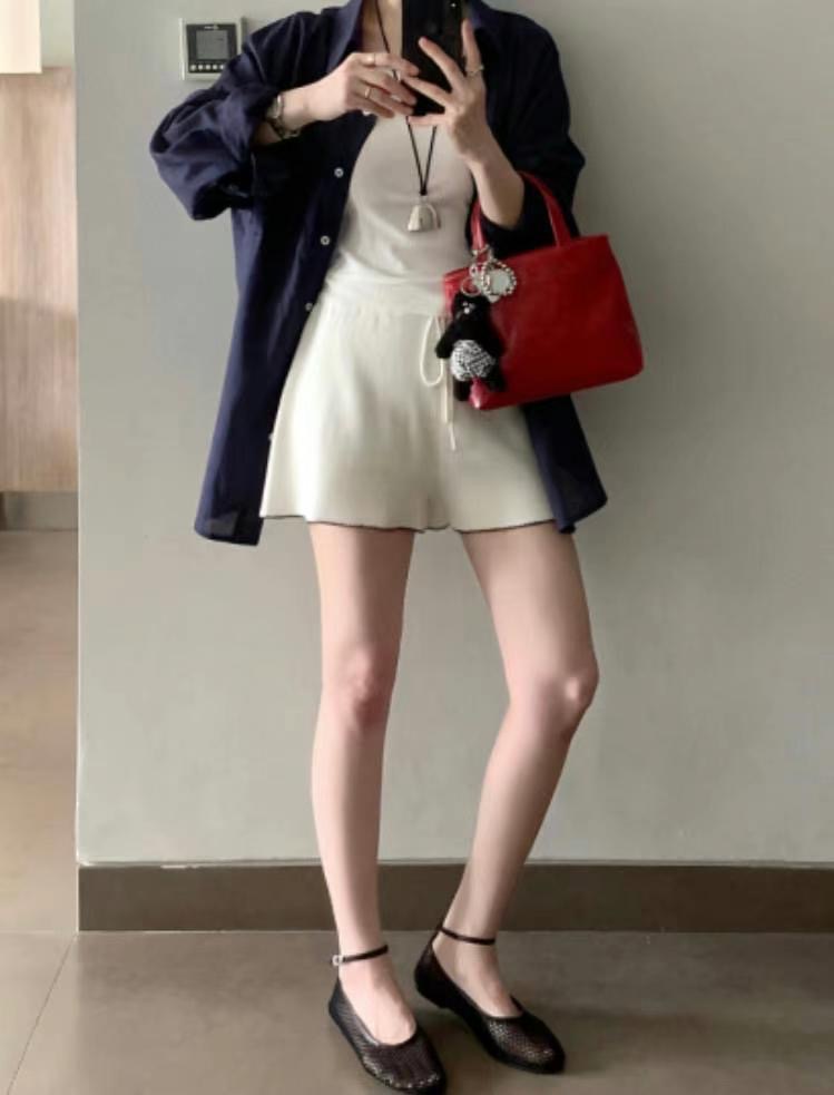 SALT.B韓國直郵㊣女裝新款時尚25春夏人氣休閑推薦真品短褲SALT.B短褲