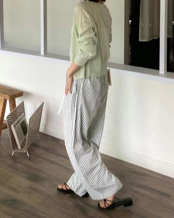 SALT.B韓國代購㊣女士新款人氣推薦時尚真品25春夏休閑休閑褲SALT.B休閑褲