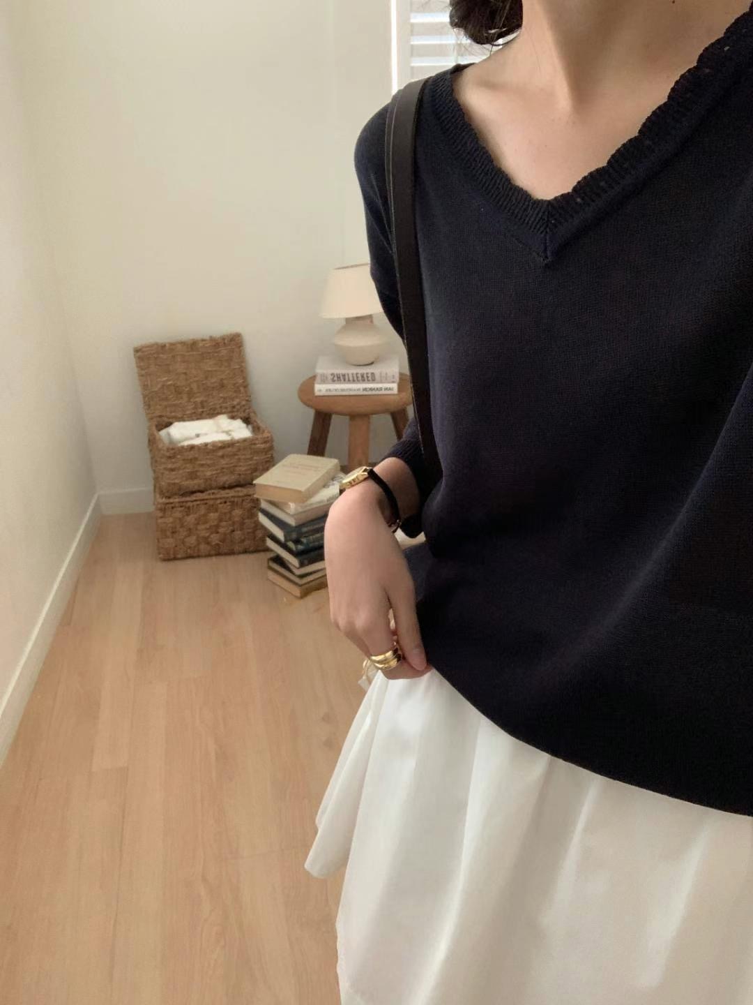 SALT.B韓國直郵㊣女士新品人氣推薦時尚真品25春夏熱賣針織衫SALT.B針織衫