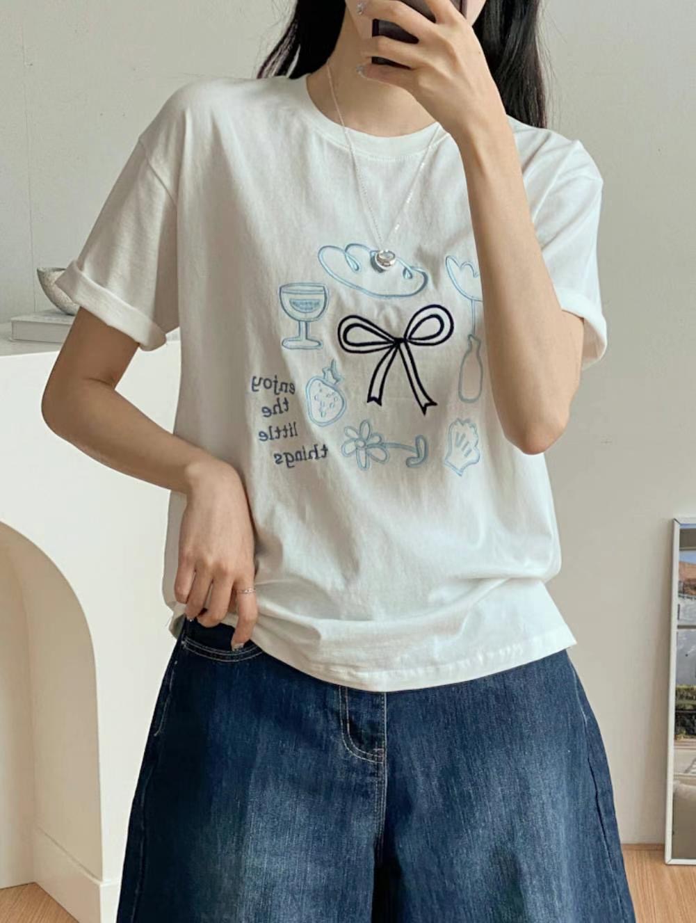 SALT.B東大門㊣直郵女士新款真品25春夏時尚休閑推薦人氣T恤SALT.BT恤