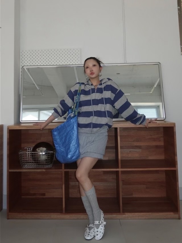 HIDDENHILLS韓國代購㊣女士新品真品時尚25春夏職業熱賣短裙HIDDENHILLS短裙