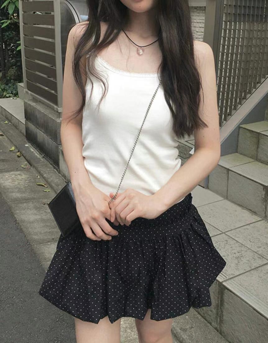 SALT.B東大門㊣實拍女士新款人氣時尚25春夏吊帶背心不含內搭SALT.B吊帶/背心