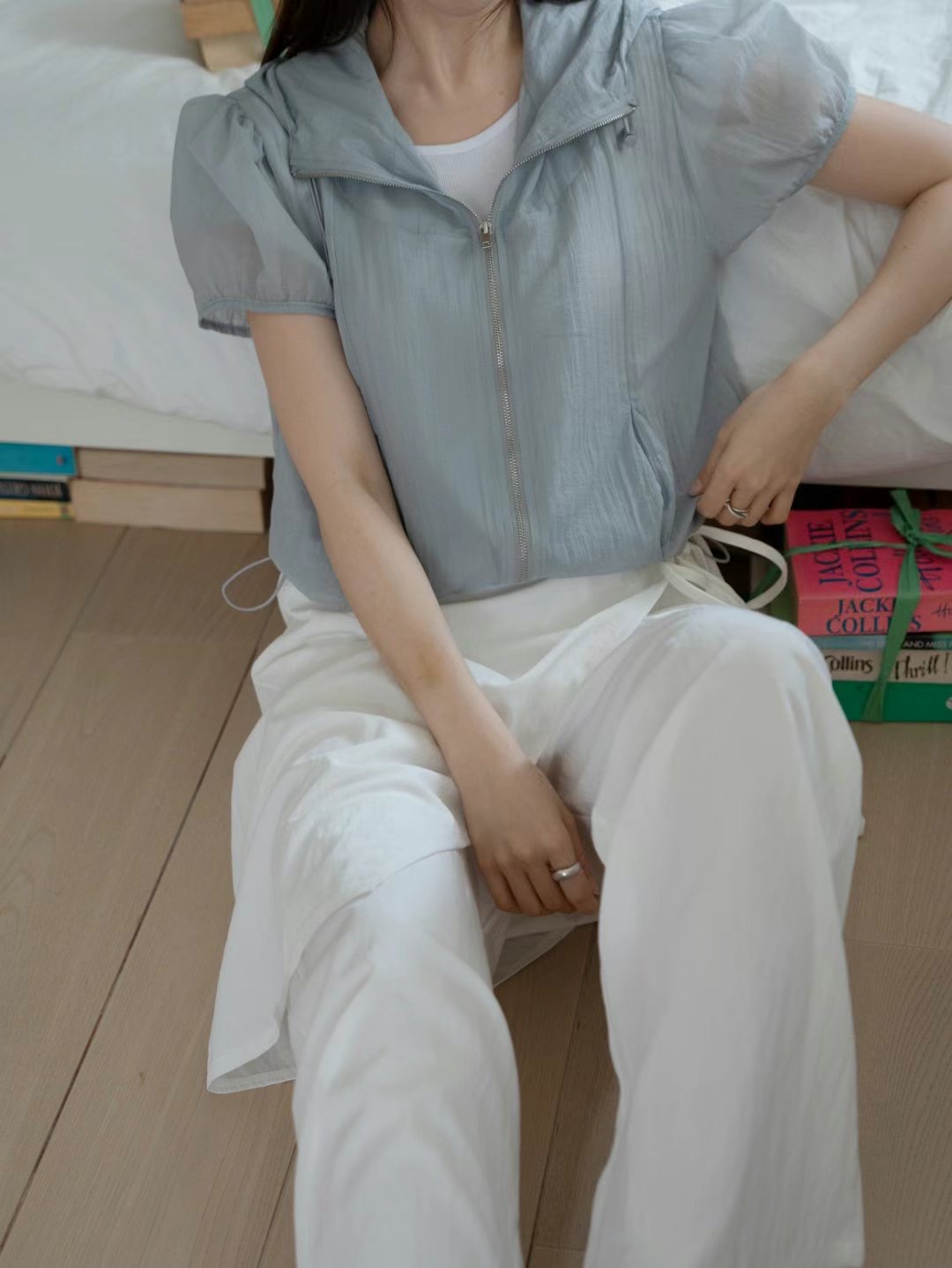 IT韓國直郵㊣女裝新品25春夏時尚休閑人氣真品推薦職業夾克IT夾克